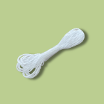 Petite échevette de fil coton blanc MUSA