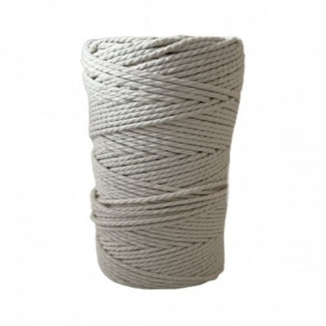 Habillage  - corde coton Macramé - 2 mm / 100 M - Ecru