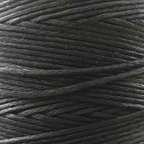 Habillage -  fil tressé en LIN noir - 50 M