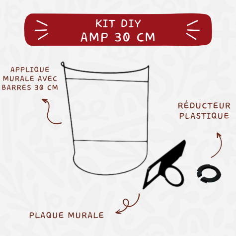 kit applique murale - DIY -  AMP 30