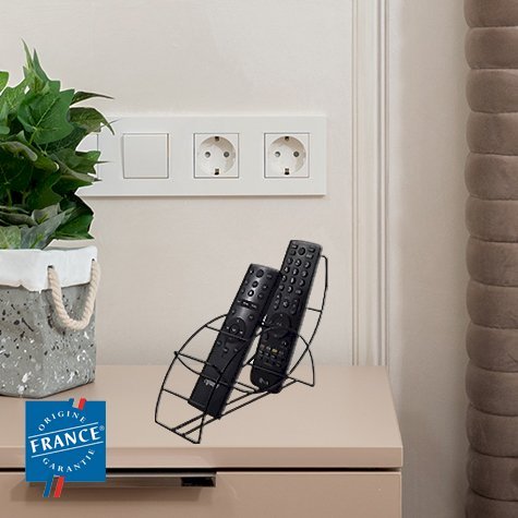 Rangement Maison - Range télécommandes - Transat Design - Noir